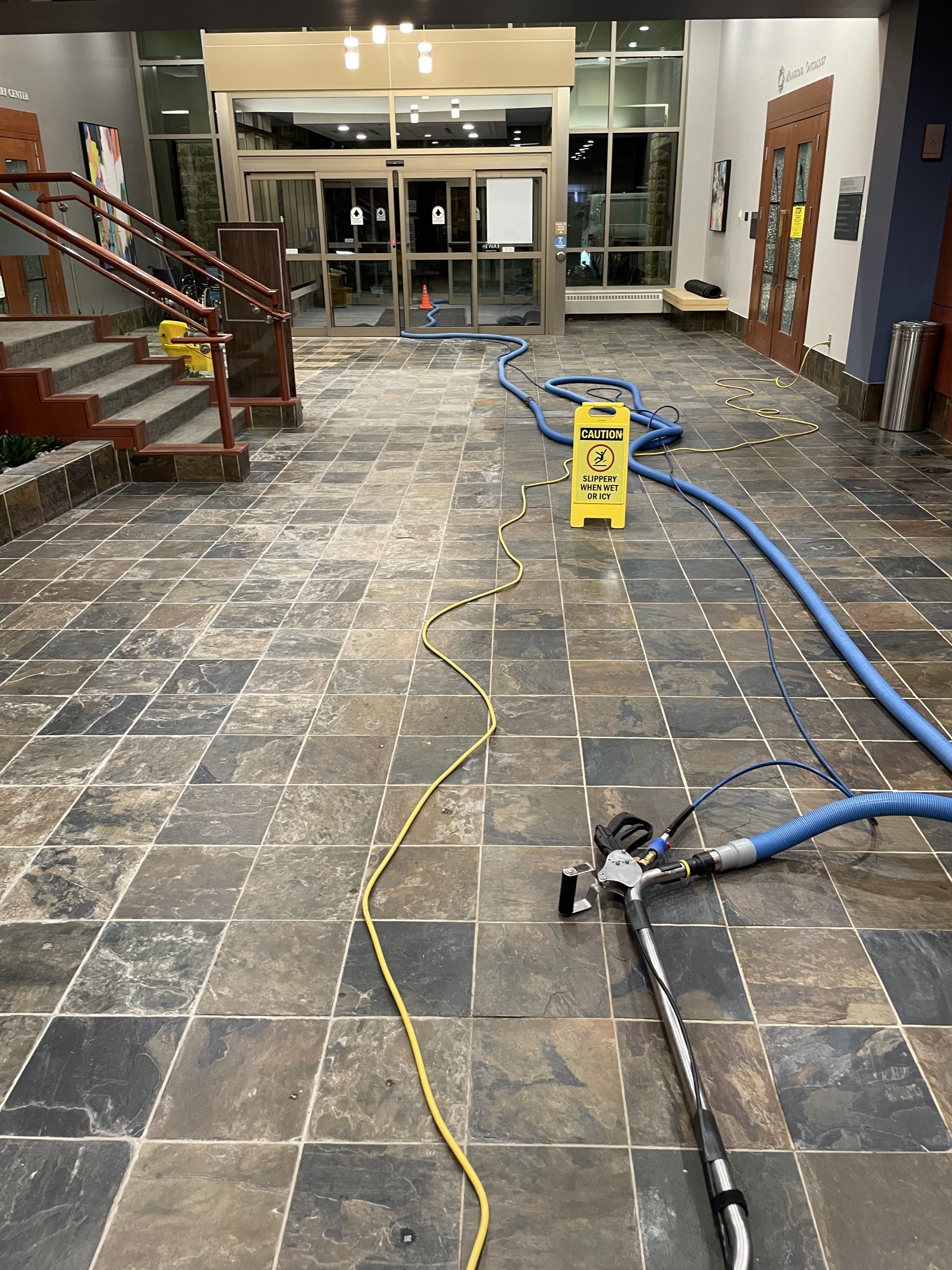 One-time services | floor buffing 