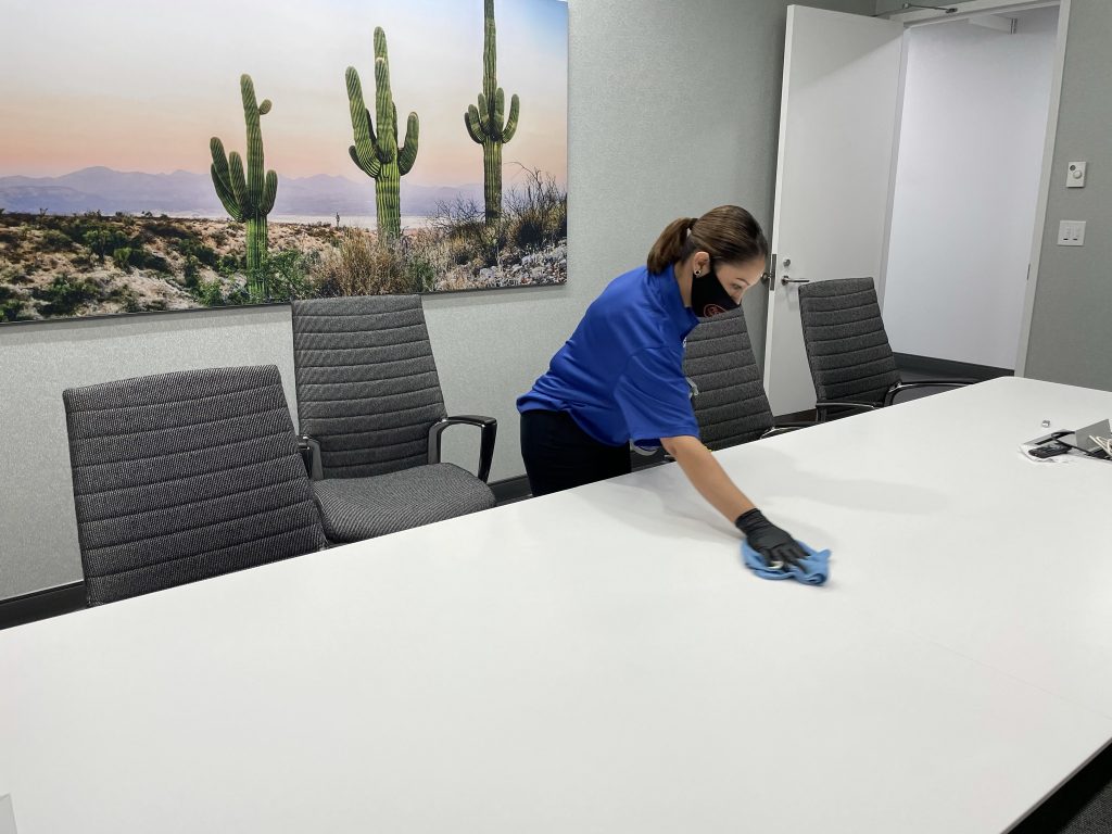 meeting space and conference room cleaning 